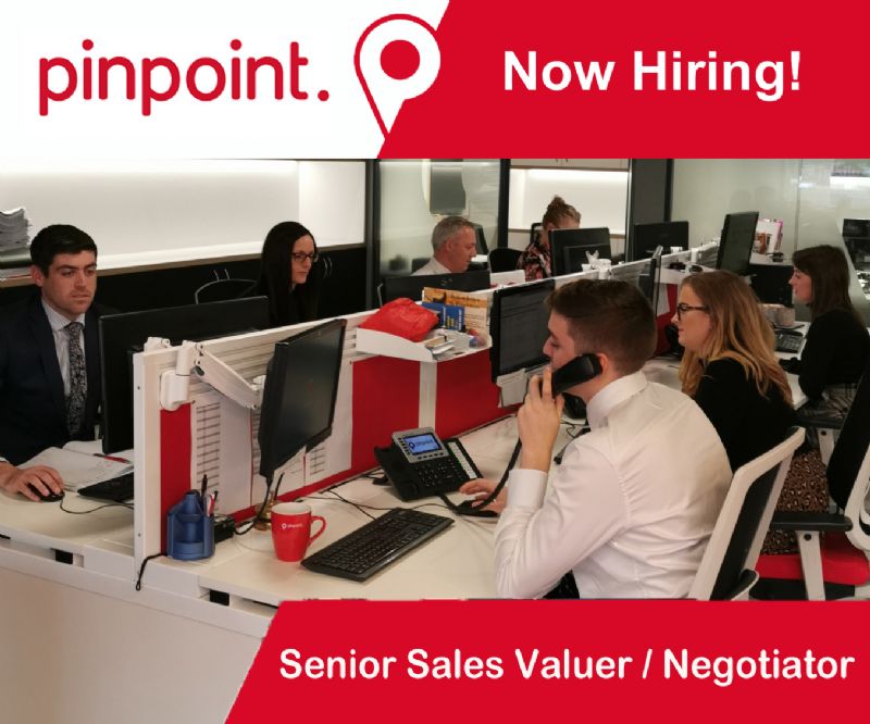 Now Hiring: Senior Sales Valuer/Negotiator